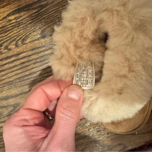 Cozy Tan UGGS Kids Boots - Picture 4 of 4